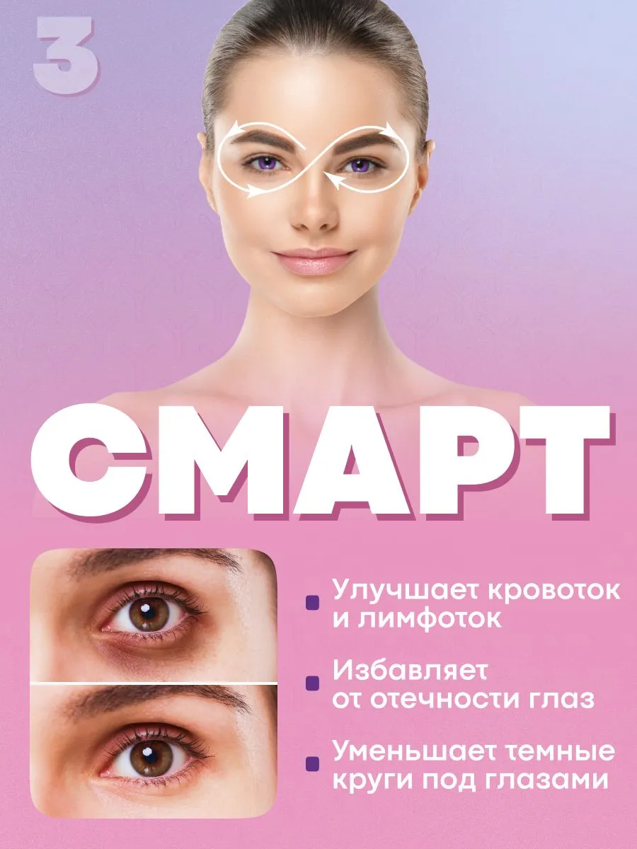 Режим Смарт косметического массажера Yamaguchi Beauty Eyes